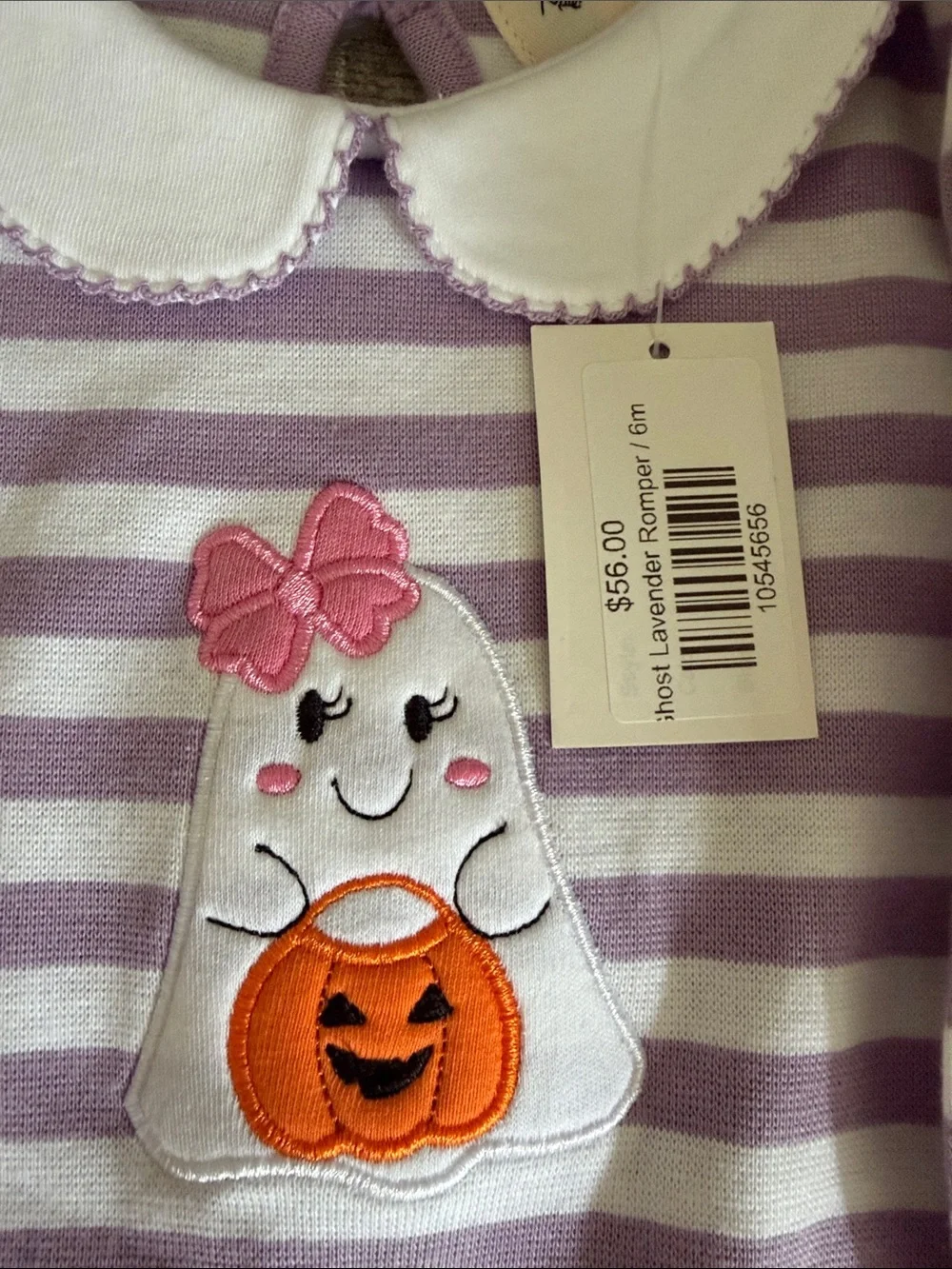 NWT Baby Luigi Girls Halloween Romper